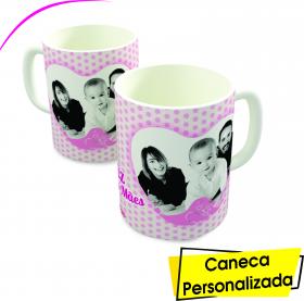 Caneca Personalizada Porcelana 21x9 4x0   