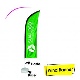 Wind Banner  230x65 4x4 Impressão Total  