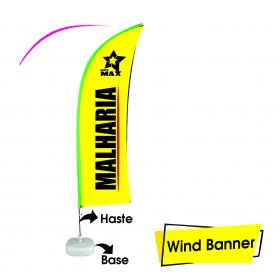 Wind Banner Tecido Helanca 200x60    